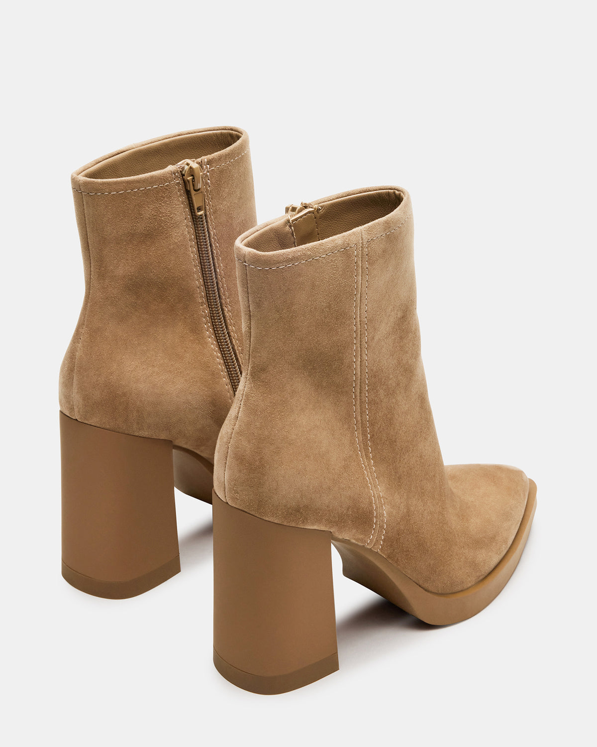 HARDEN Sand Suede Women's Pointed-Toe Ankle Boot | Steve Madden near me