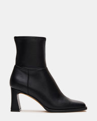 HARP Black Square-Toe Block Heel Women's Ankle Boot | Steve Madden online