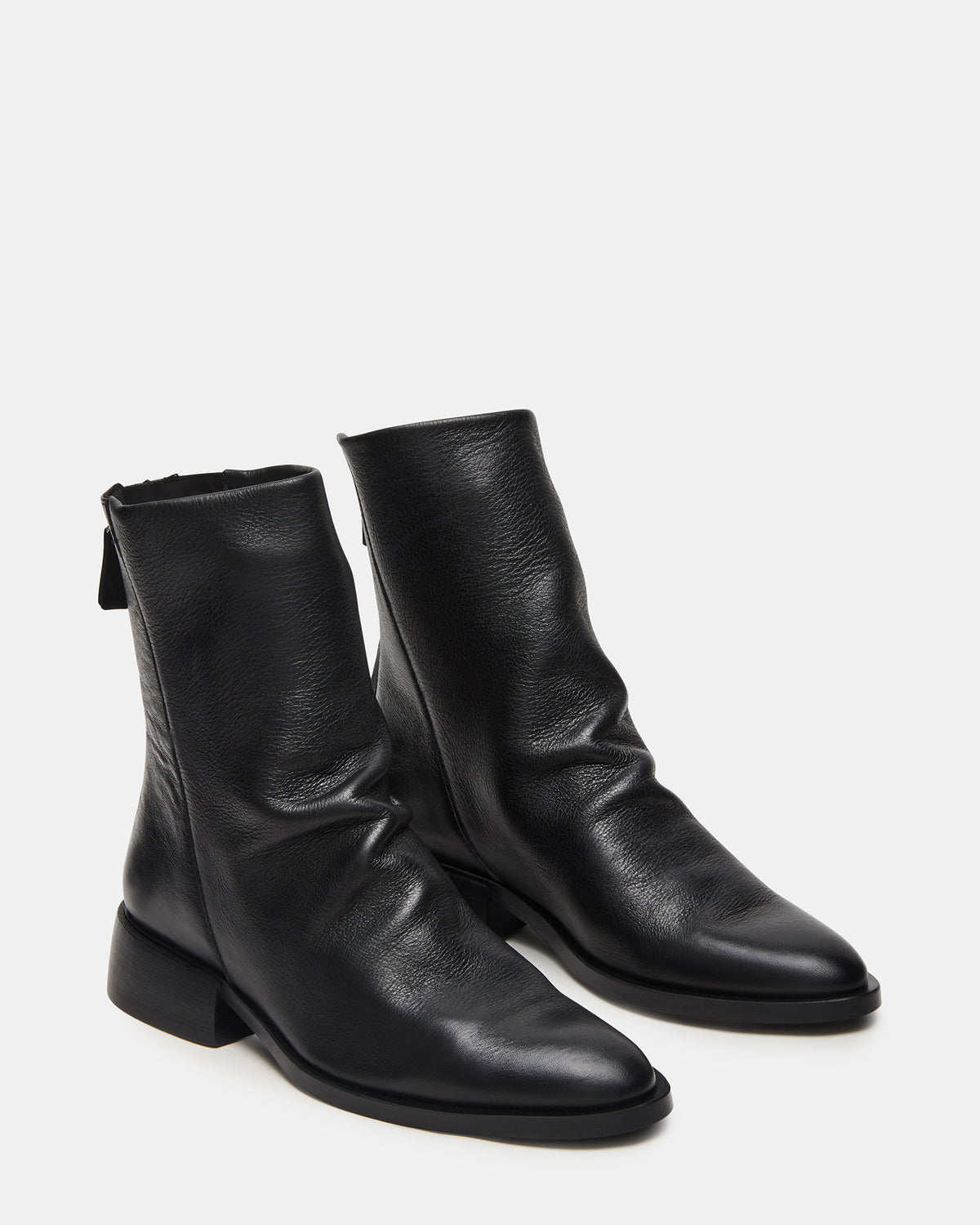 NEXIE Black Leather Women's Pointed-Toe Ankle Boot | Steve Madden near me