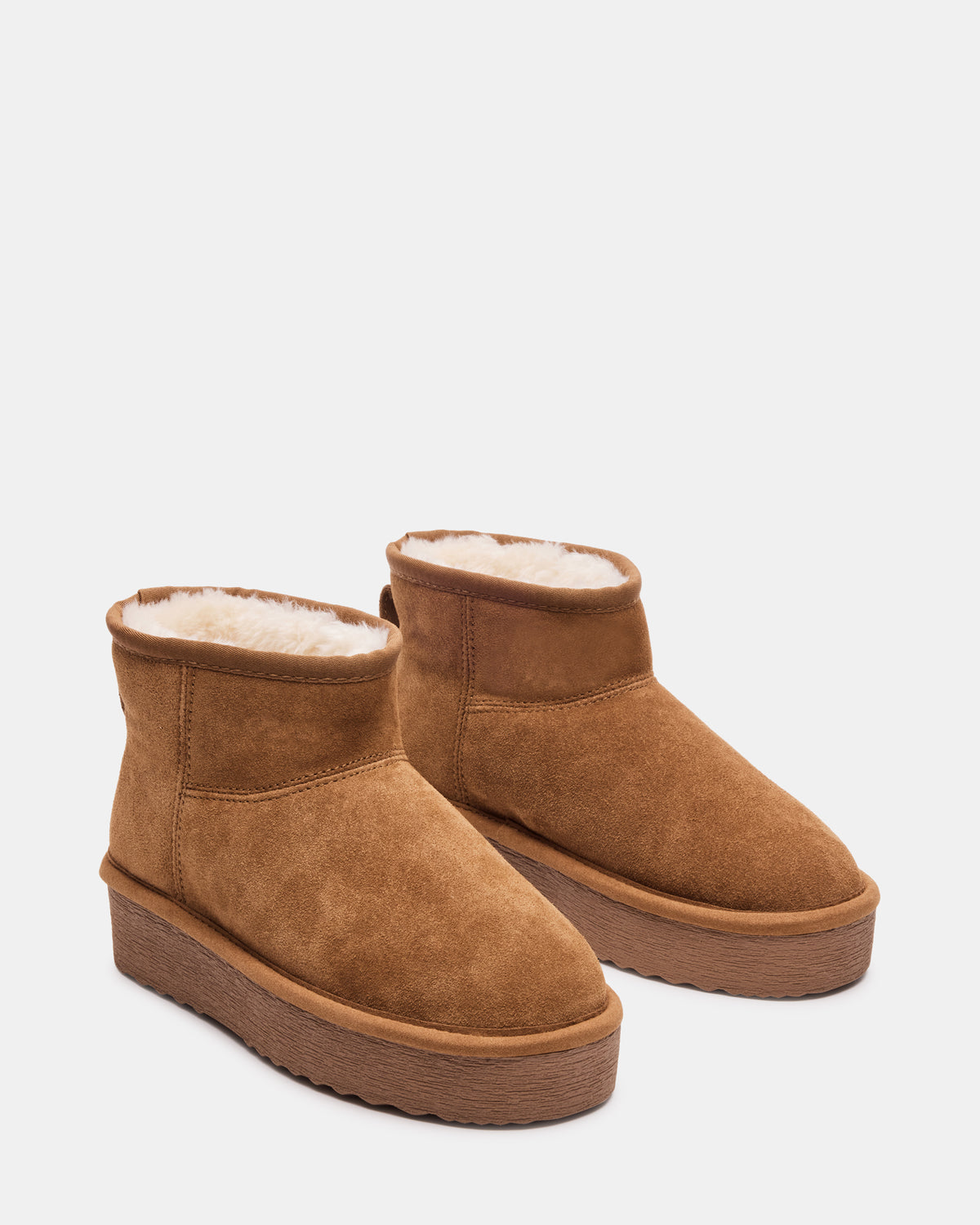 COMFY Chestnut Suede Women's Ankle Boot | Steve Madden outlet