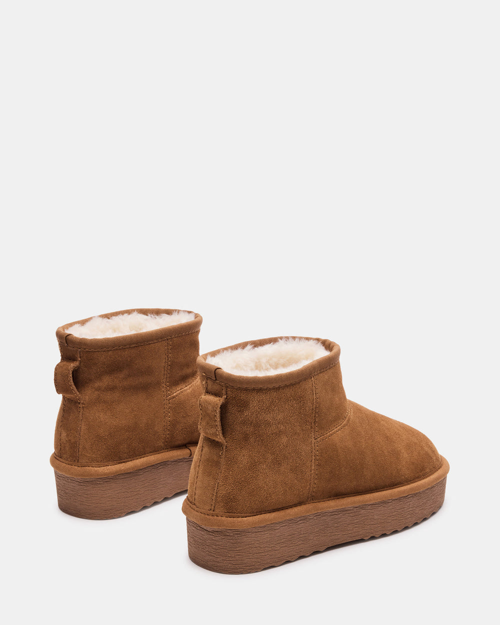 COMFY Chestnut Suede Women's Ankle Boot | Steve Madden outlet