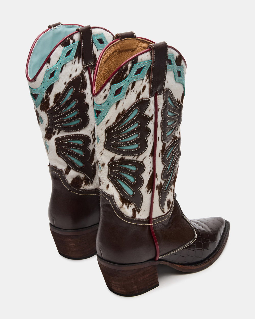 ARROYO Blue Multi Western Pointed-Toe Wome's Boot | Steve Madden near me