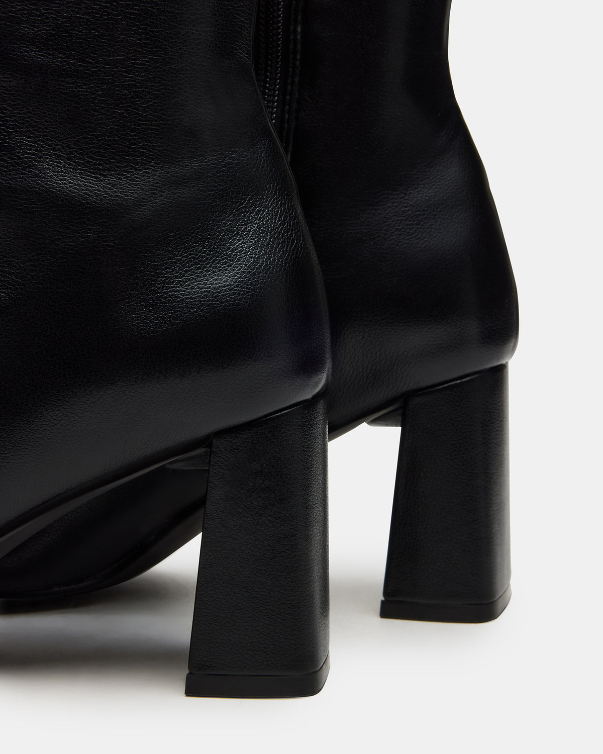 HOLLY Black Wide Calf Women's Knee-High Square-Toe Boot | Steve Madden online