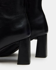 HOLLY Black Wide Calf Women's Knee-High Square-Toe Boot | Steve Madden online