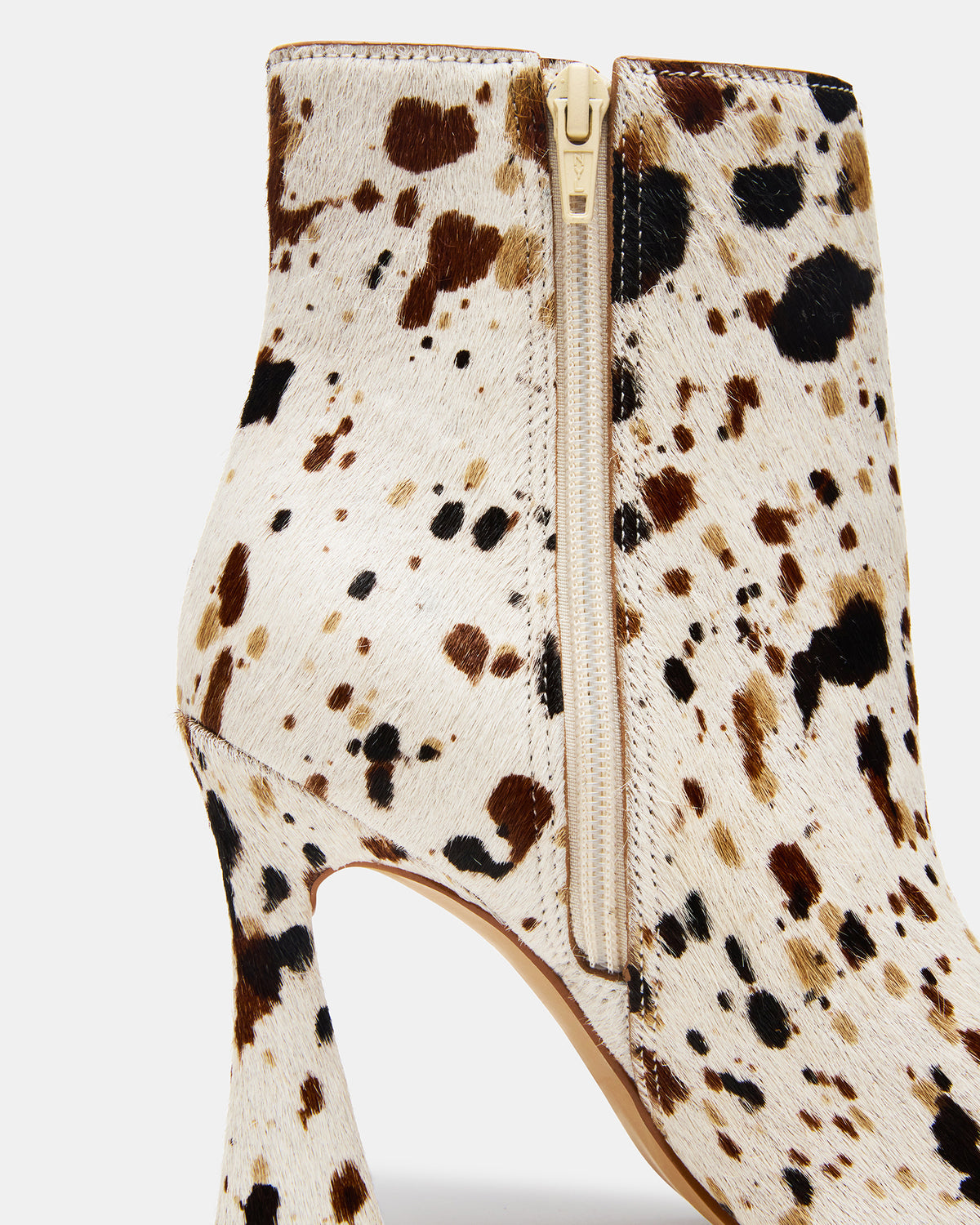 BOLERO Tan Multi Pointed-Toe Heeled Women's Ankle Boot | Steve Madden on Sale