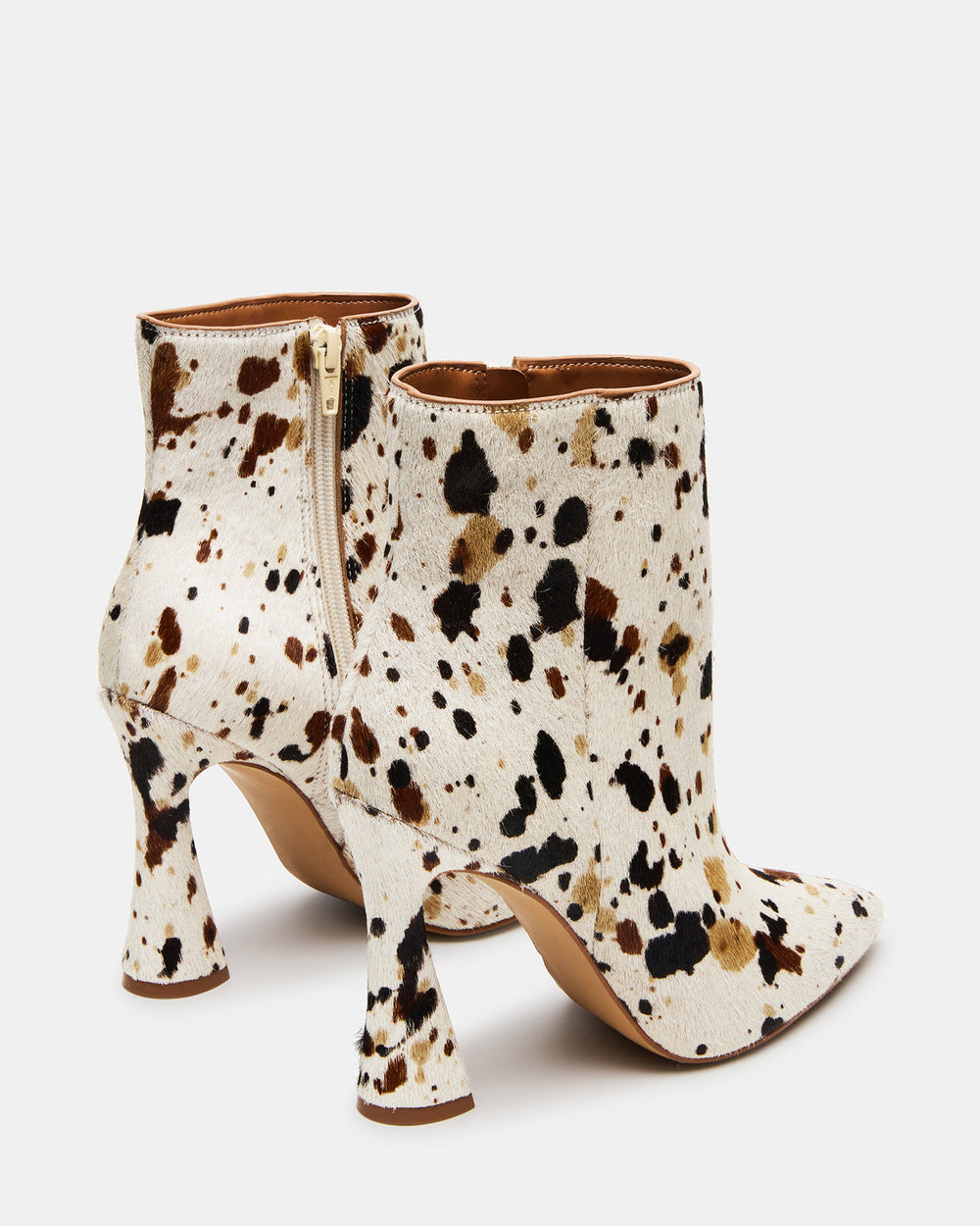 BOLERO Tan Multi Pointed-Toe Heeled Women's Ankle Boot | Steve Madden on Sale