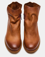HUGHIE Tan Leather Women's Ankle Boot | Steve Madden near me