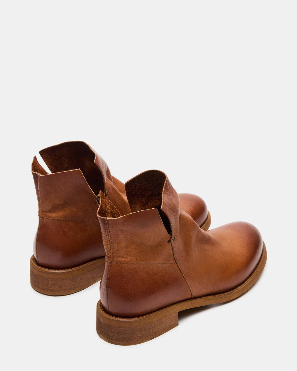 HUGHIE Tan Leather Women's Ankle Boot | Steve Madden near me