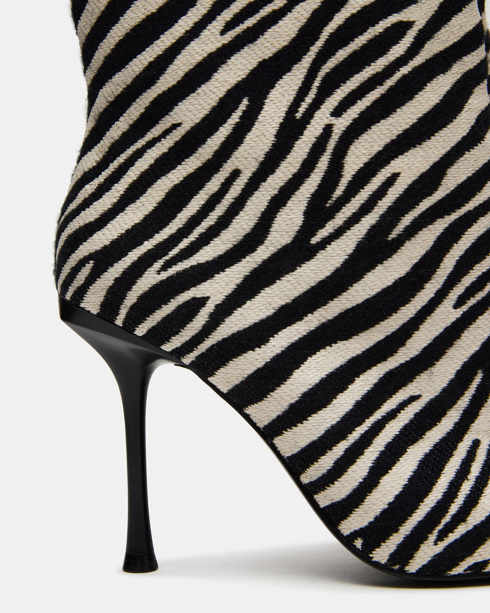 ALLURING Zebra Over-The-Knee Square-Toe Heeled Women's Boot | Steve Madden near me
