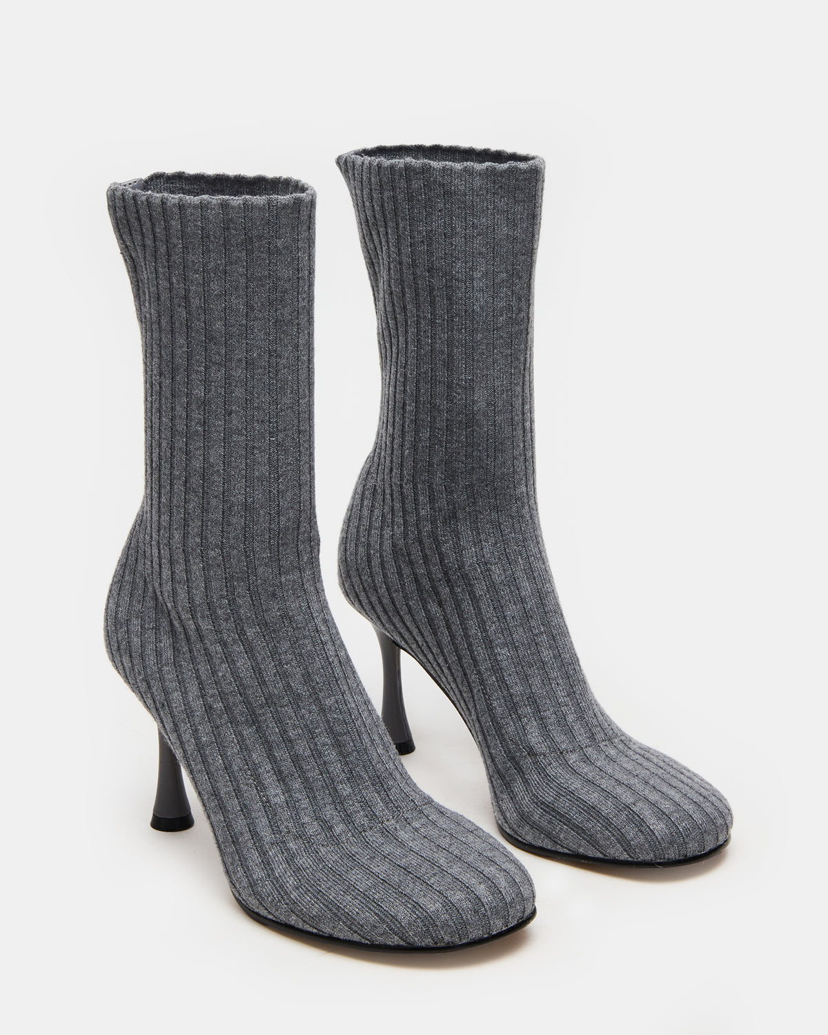 LORENZA Knit Grey Women's Ankle Boot | Steve Madden discount