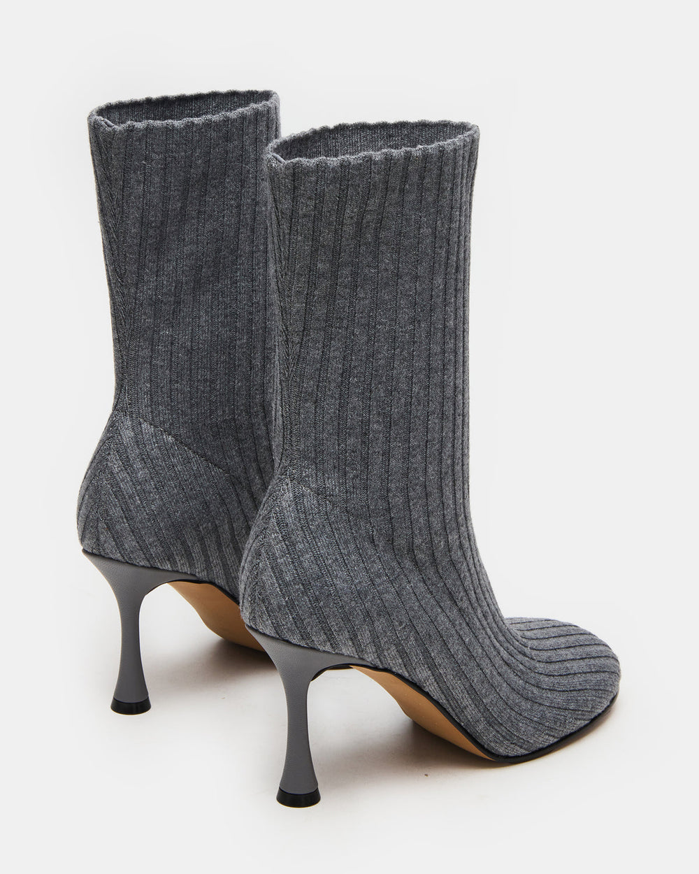 LORENZA Knit Grey Women's Ankle Boot | Steve Madden discount