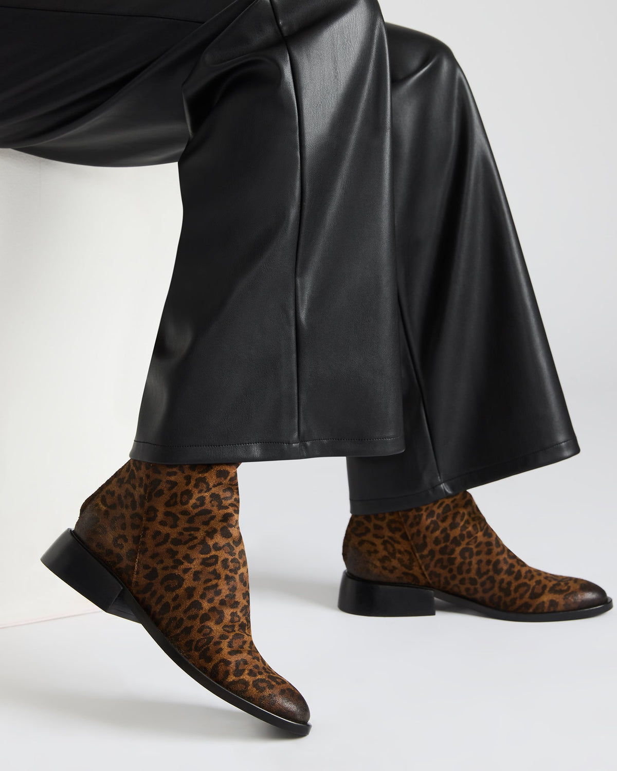 NEXIE Leopard Women's Pointed-Toe Ankle Boot | Steve Madden Sale