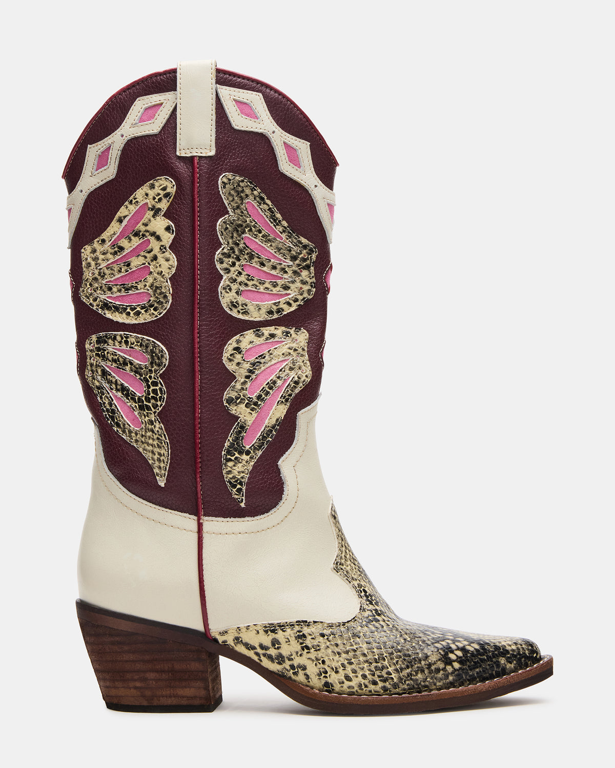 ARROYO Brown Multi Western Pointed-Toe Women's Boot | Steve Madden near me