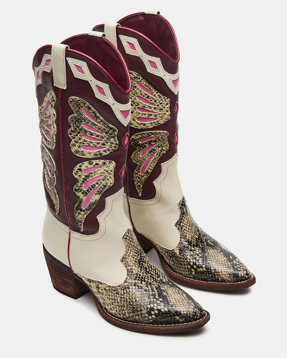 ARROYO Brown Multi Western Pointed-Toe Women's Boot | Steve Madden near me