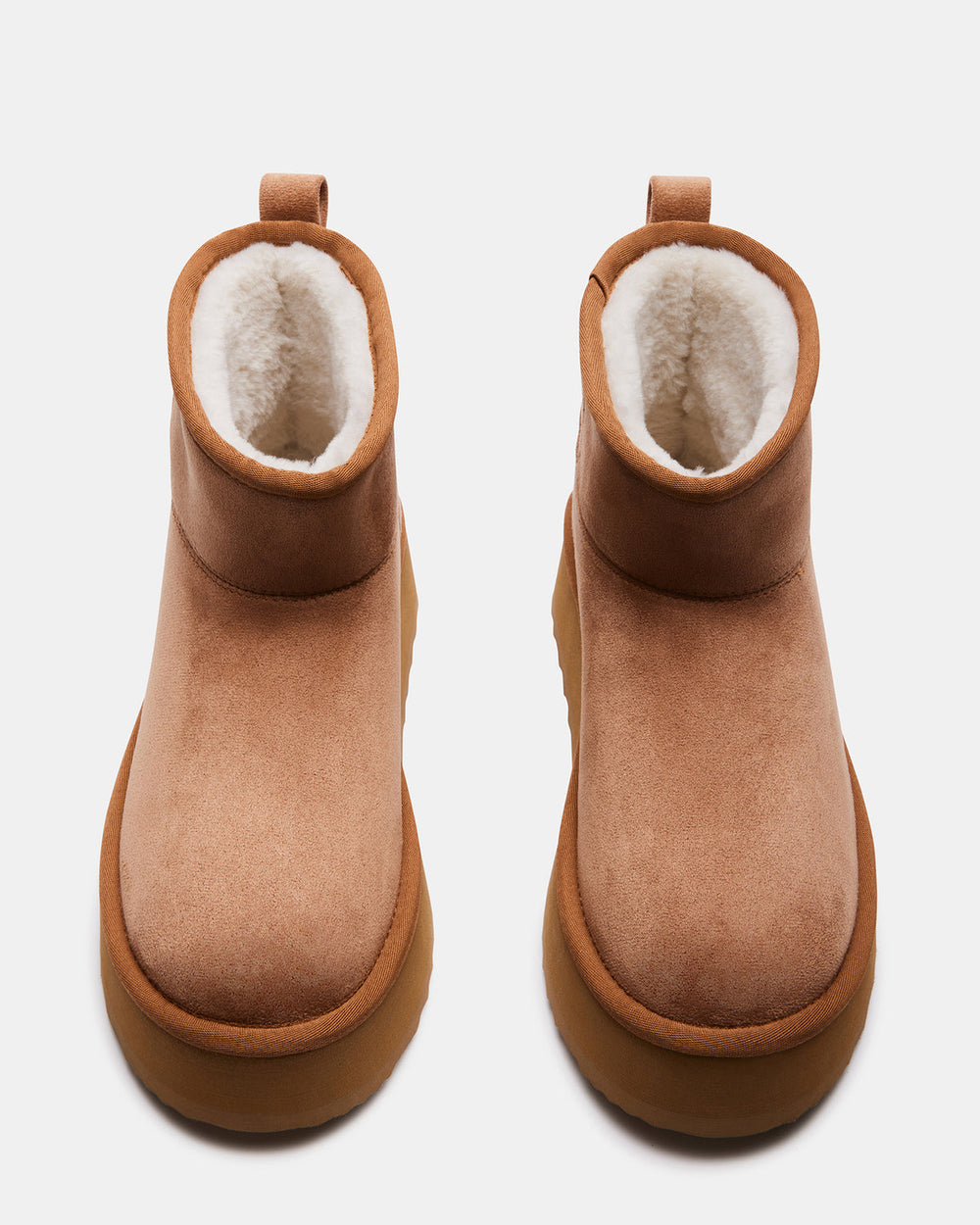 CRUE Chestnut Faux Fur Lined Bootie | Women's Booties | Steve Madden discount