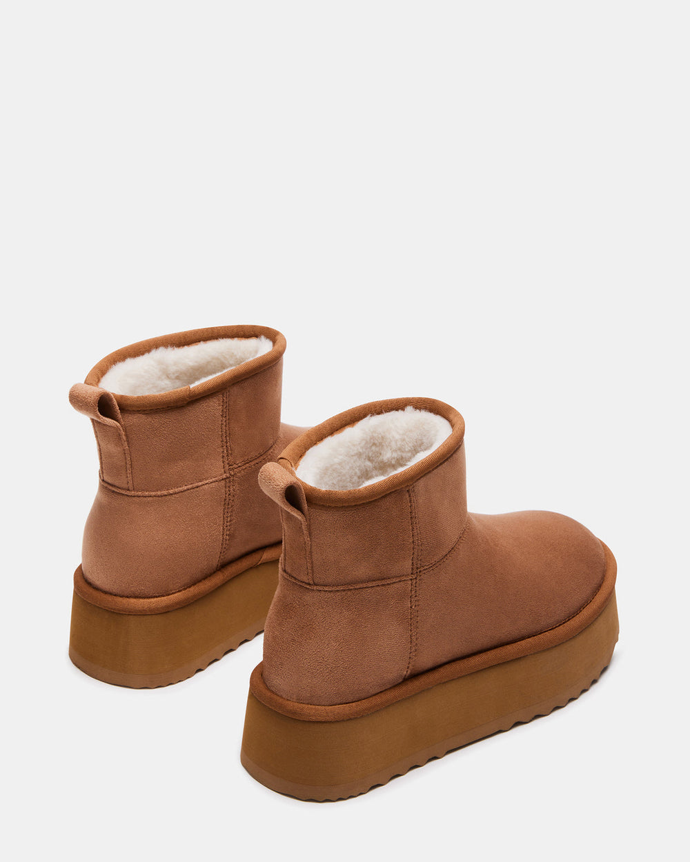 CRUE Chestnut Faux Fur Lined Bootie | Women's Booties | Steve Madden discount