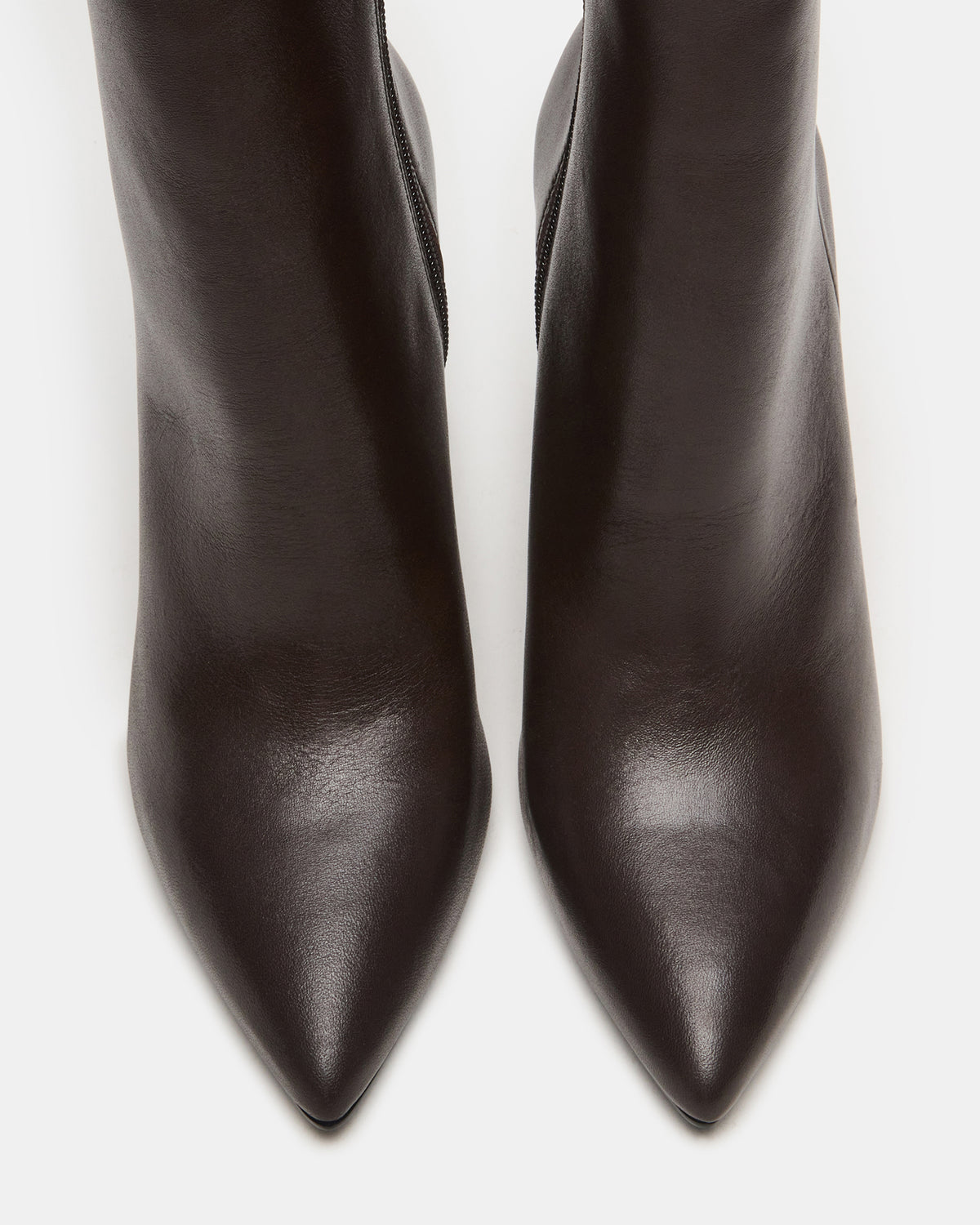 BOLERO Brown Leather Pointed-Toe Heeled Women's Ankle Boot | Steve Madden near me