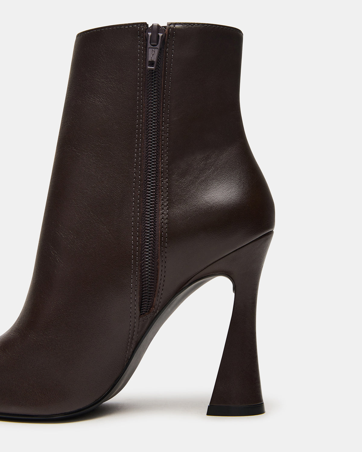 BOLERO Brown Leather Pointed-Toe Heeled Women's Ankle Boot | Steve Madden near me