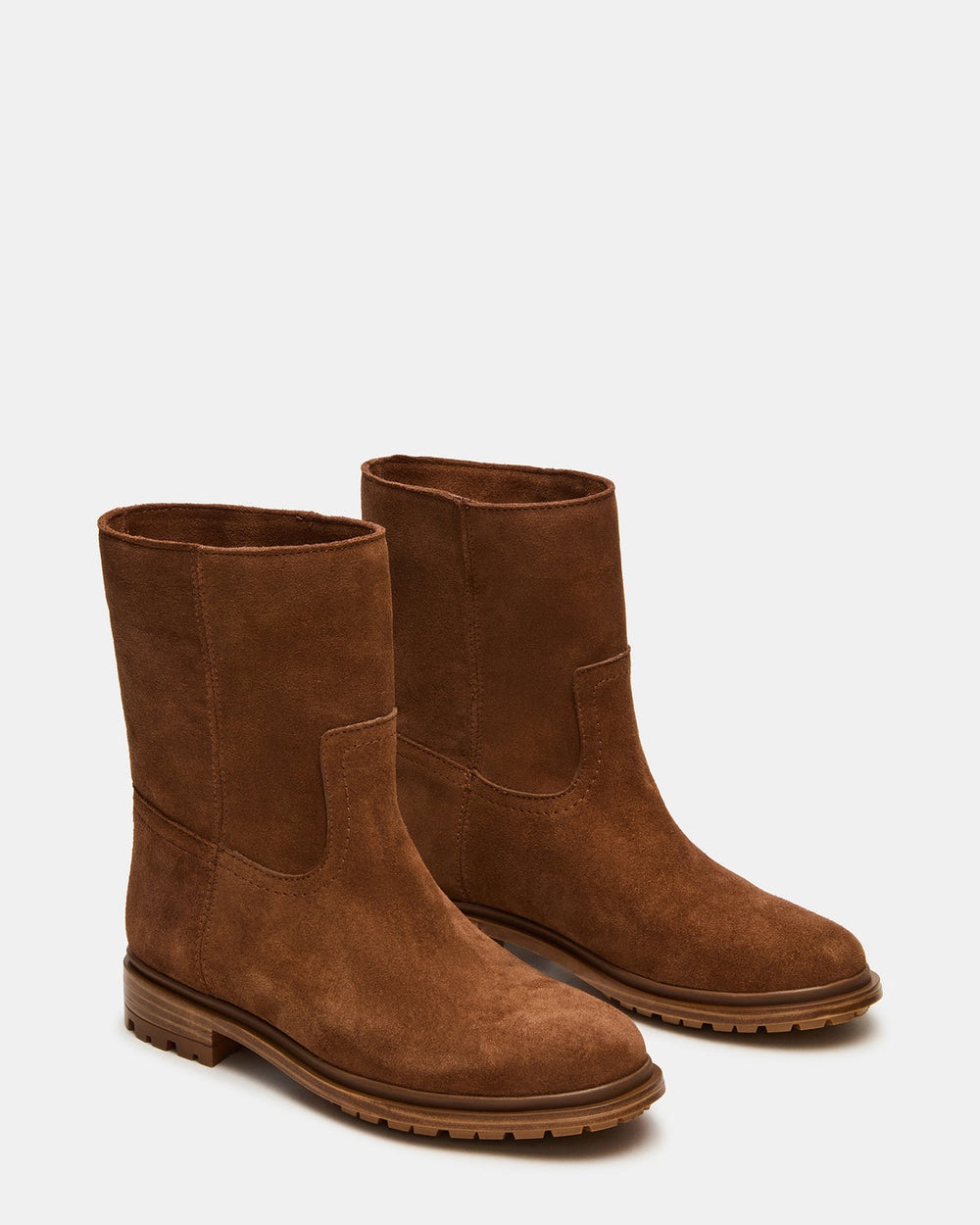 BATES Brown Suede Women's Boot | Steve Madden outlet