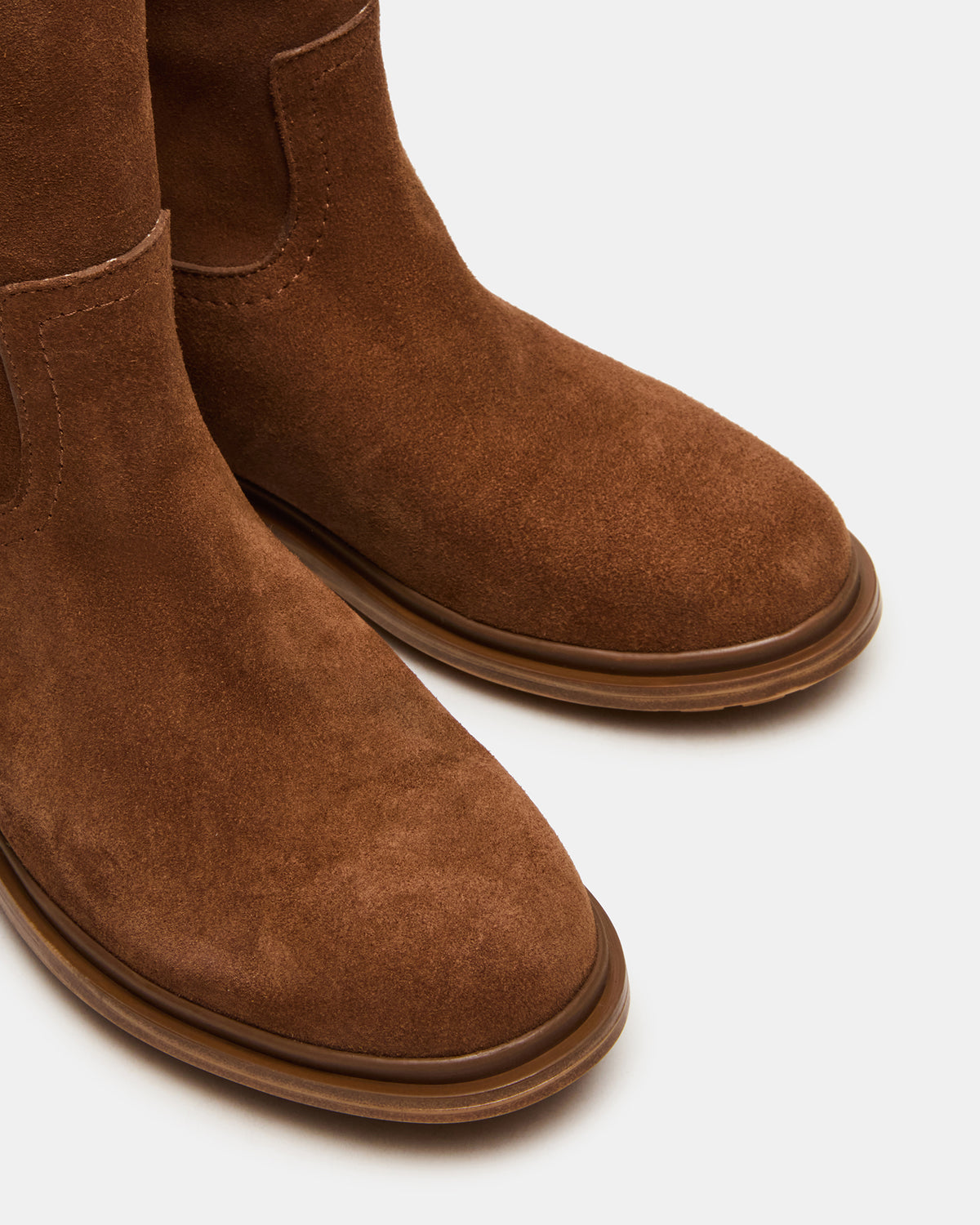 BATES Brown Suede Women's Boot | Steve Madden outlet