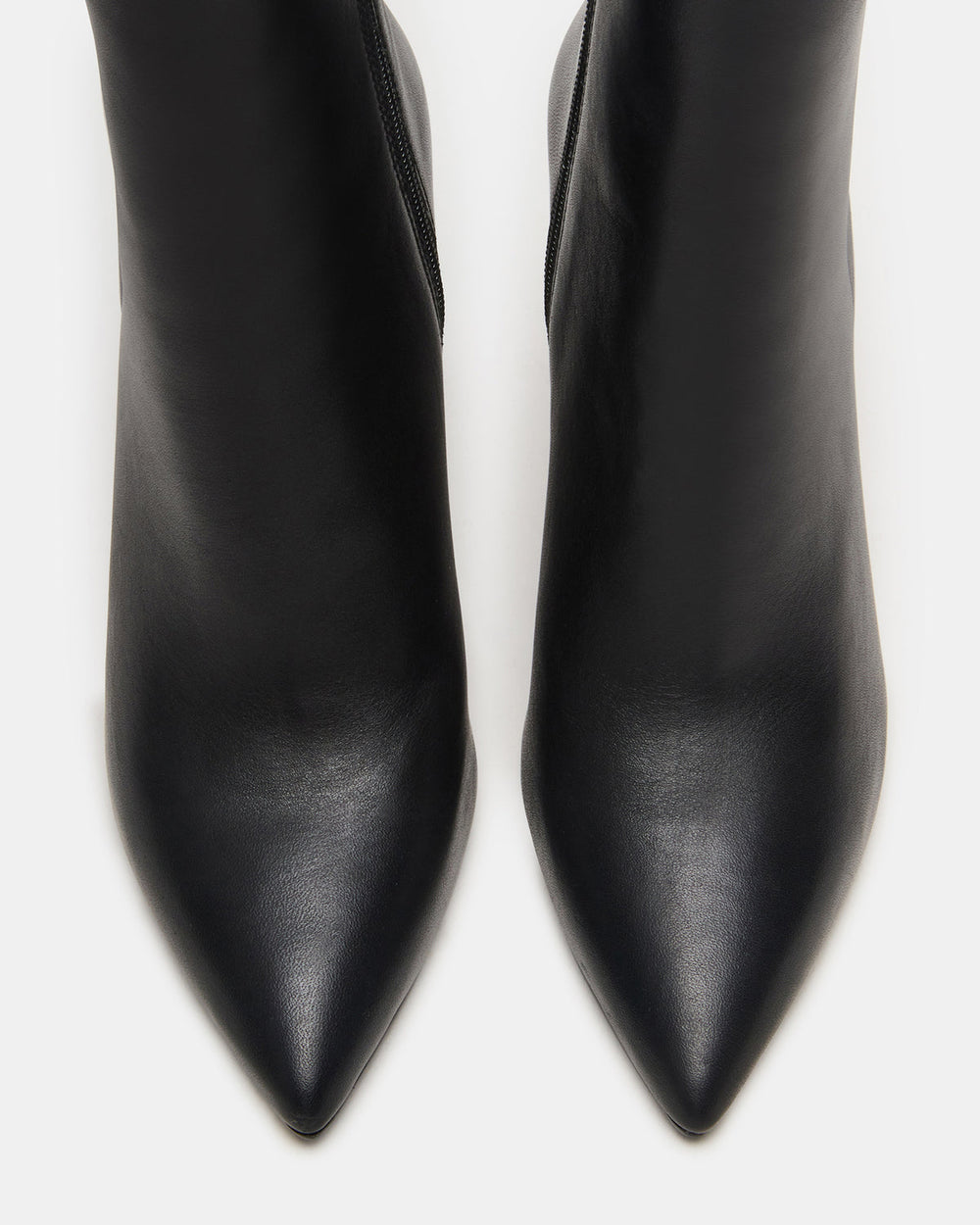 BOLERO Black Leather Pointed-Toe Heeled Women's Ankle Boot | Steve Madden for Sale
