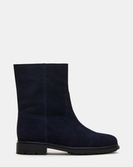 BATES Navy Suede Women's Boot | Steve Madden discount