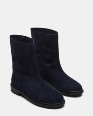 BATES Navy Suede Women's Boot | Steve Madden discount