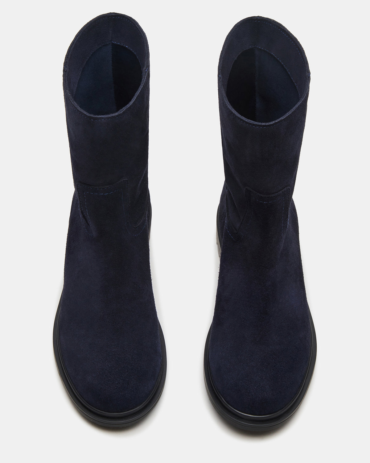 BATES Navy Suede Women's Boot | Steve Madden discount