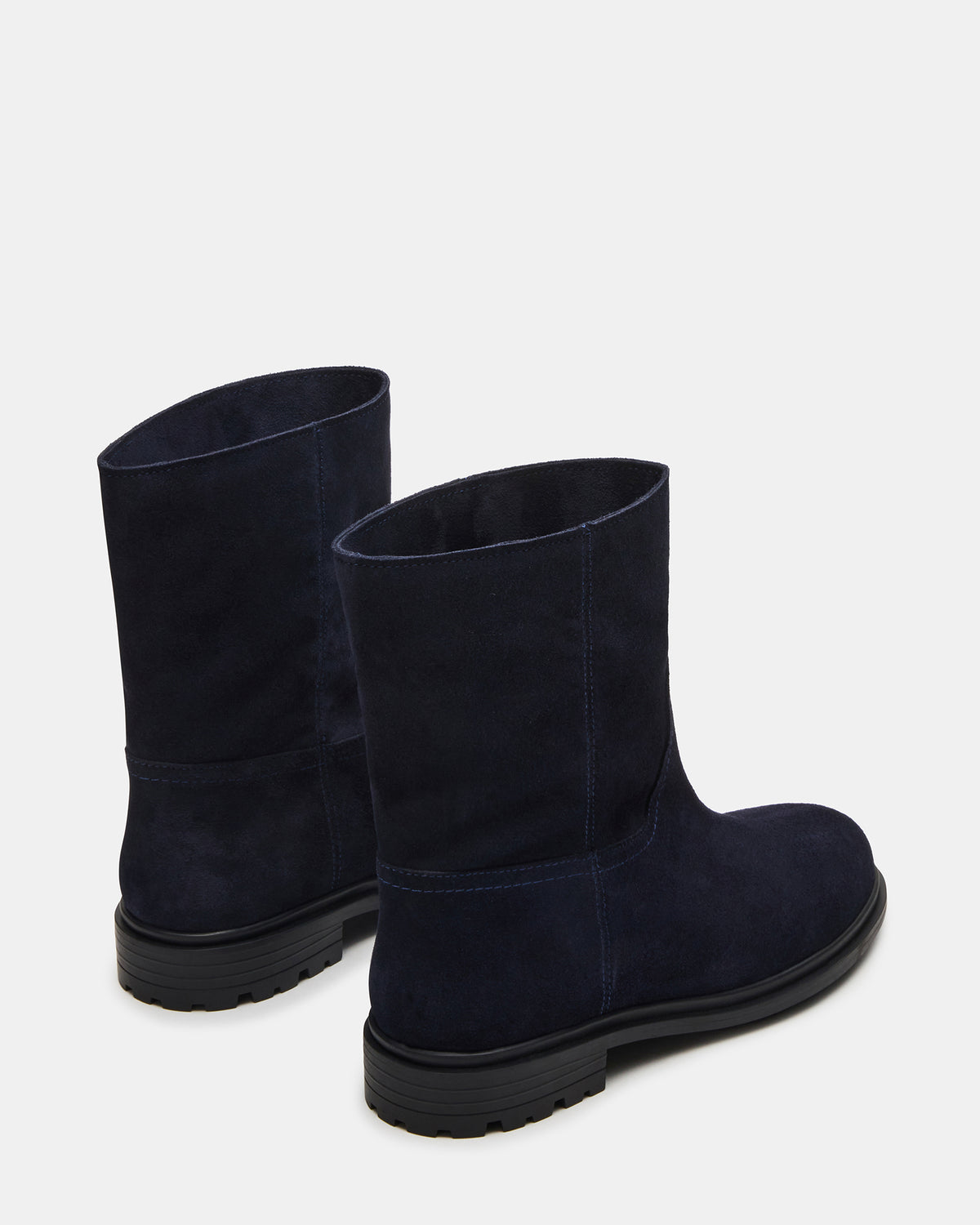 BATES Navy Suede Women's Boot | Steve Madden discount