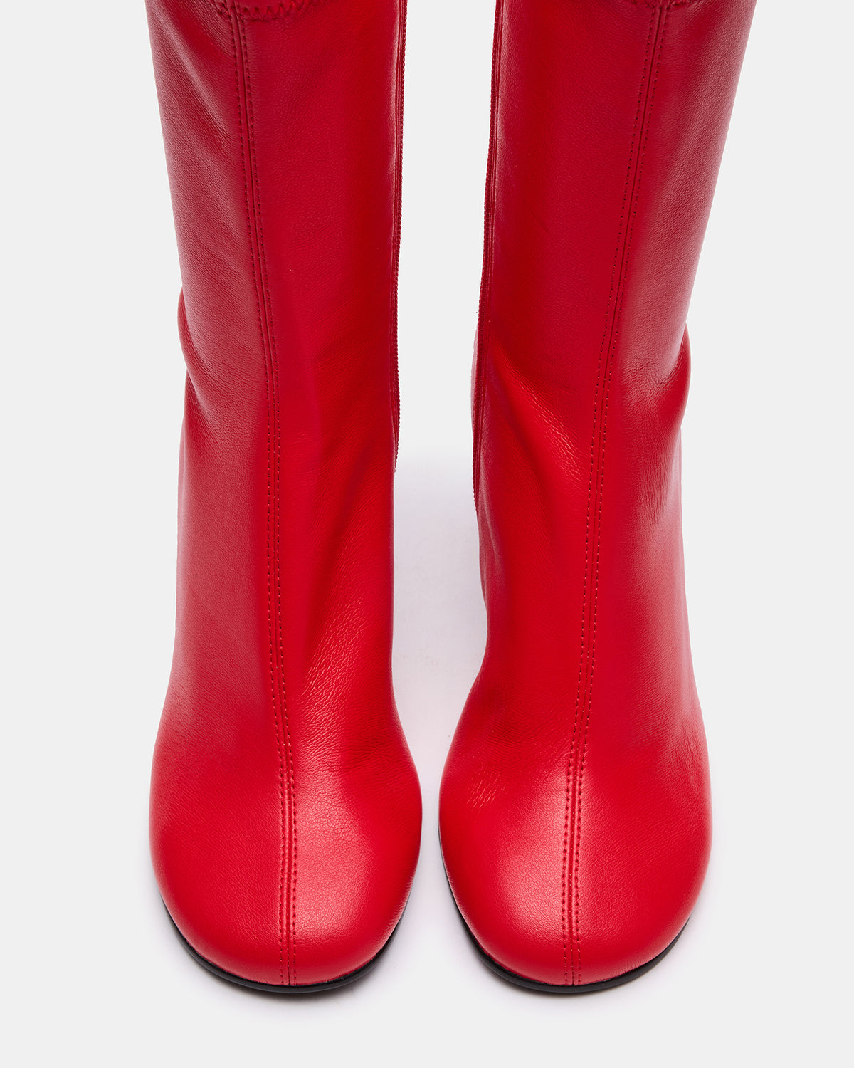 LORENZA Red Heeled Women's Ankle Boot | Steve Madden on Sale