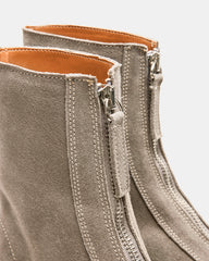 JONES Light Grey Zipper Lug Women's Ankle Boot | Steve Madden online