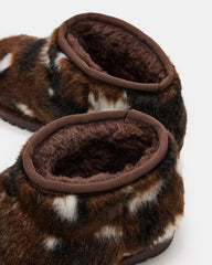 CABIN Faux Fur Multi Cozy Bootie | Women's Booties | Steve Madden near me