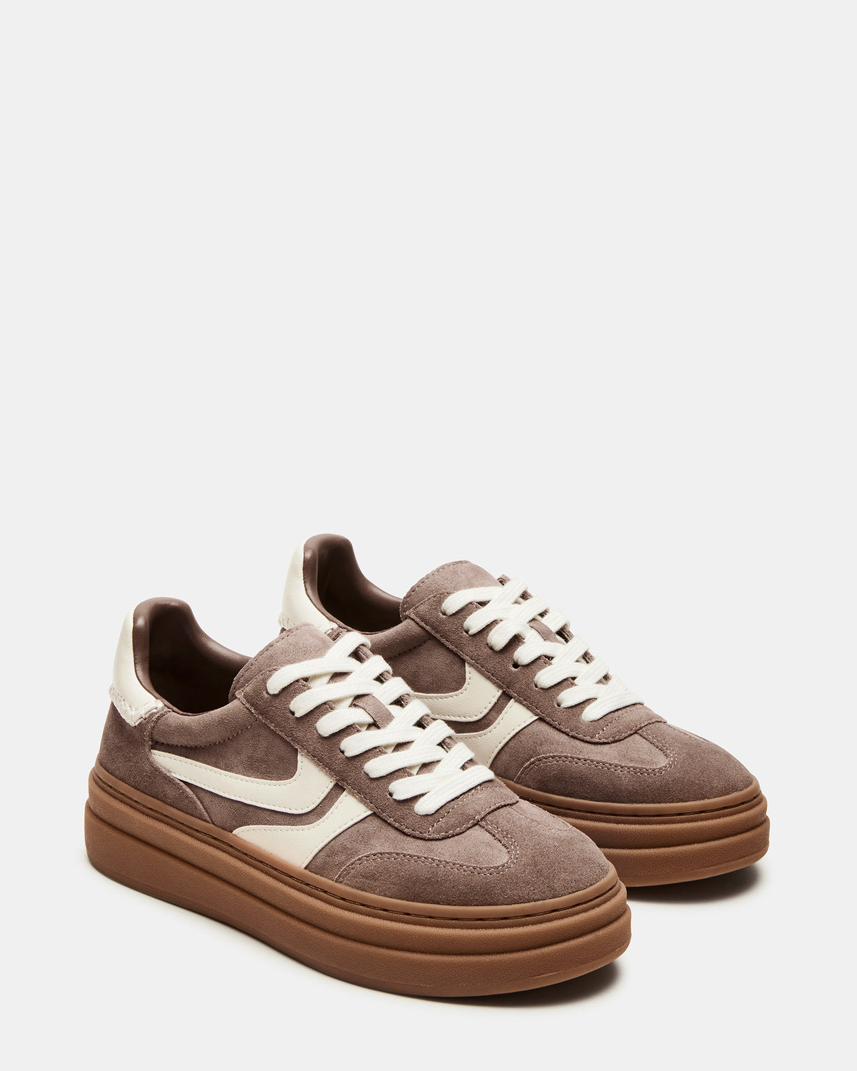 DODGE Espresso Low-Top Platform Women's Sneaker | Steve Madden near me