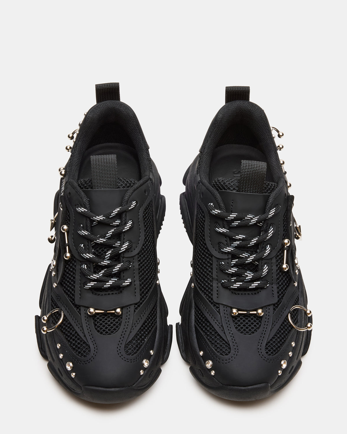 POSSESSION Piercing Black Platform Lace-Up Women's Sneaker | Steve Madden near me