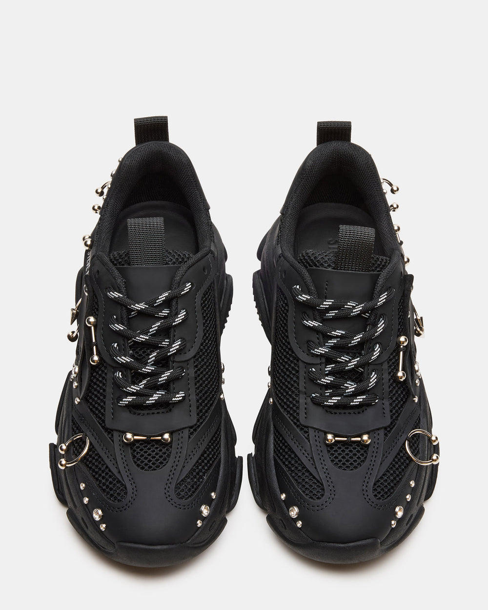 POSSESSION Piercing Black Platform Lace-Up Women's Sneaker | Steve Madden near me