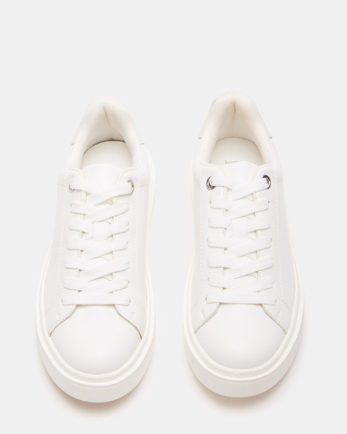 CATCHER White Suede Women's Low-Top Lace-Up Sneaker | Steve Madden discount