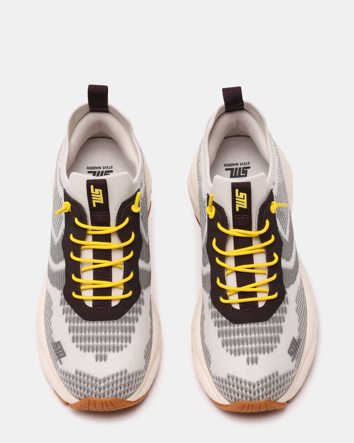 SWOOP Grey Multi Lace-Up Low-Top Platform Athletic Women's Sneaker | Steve Madden near me