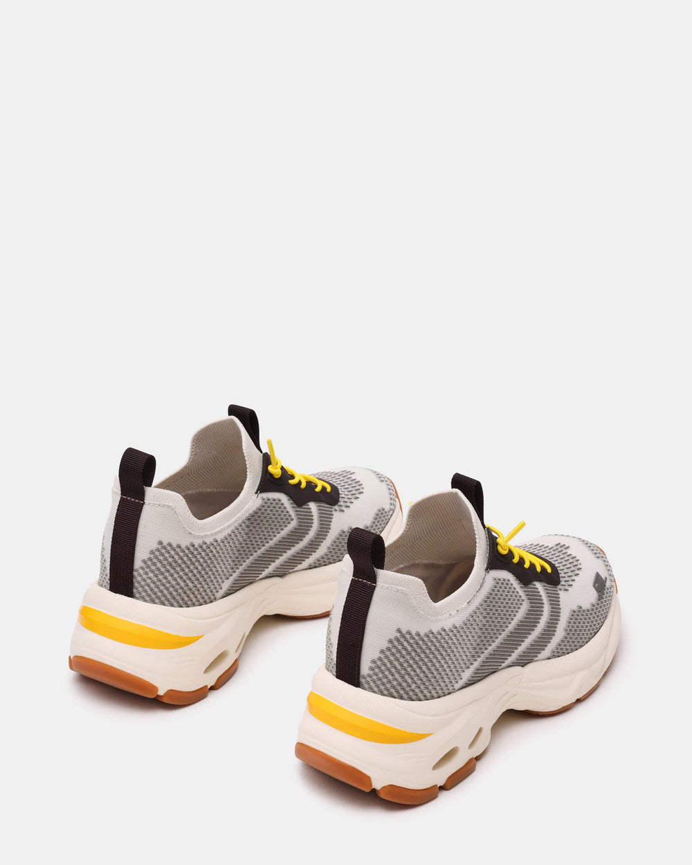 SWOOP Grey Multi Lace-Up Low-Top Platform Athletic Women's Sneaker | Steve Madden near me