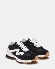 CAMPO Black/White Lace-Up Women's Sneaker | Steve Madden for Sale