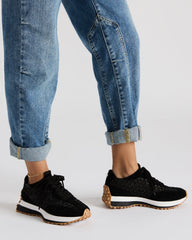 CAMPO Black/Beige Lace-Up Women's Sneaker | Steve Madden on Sale