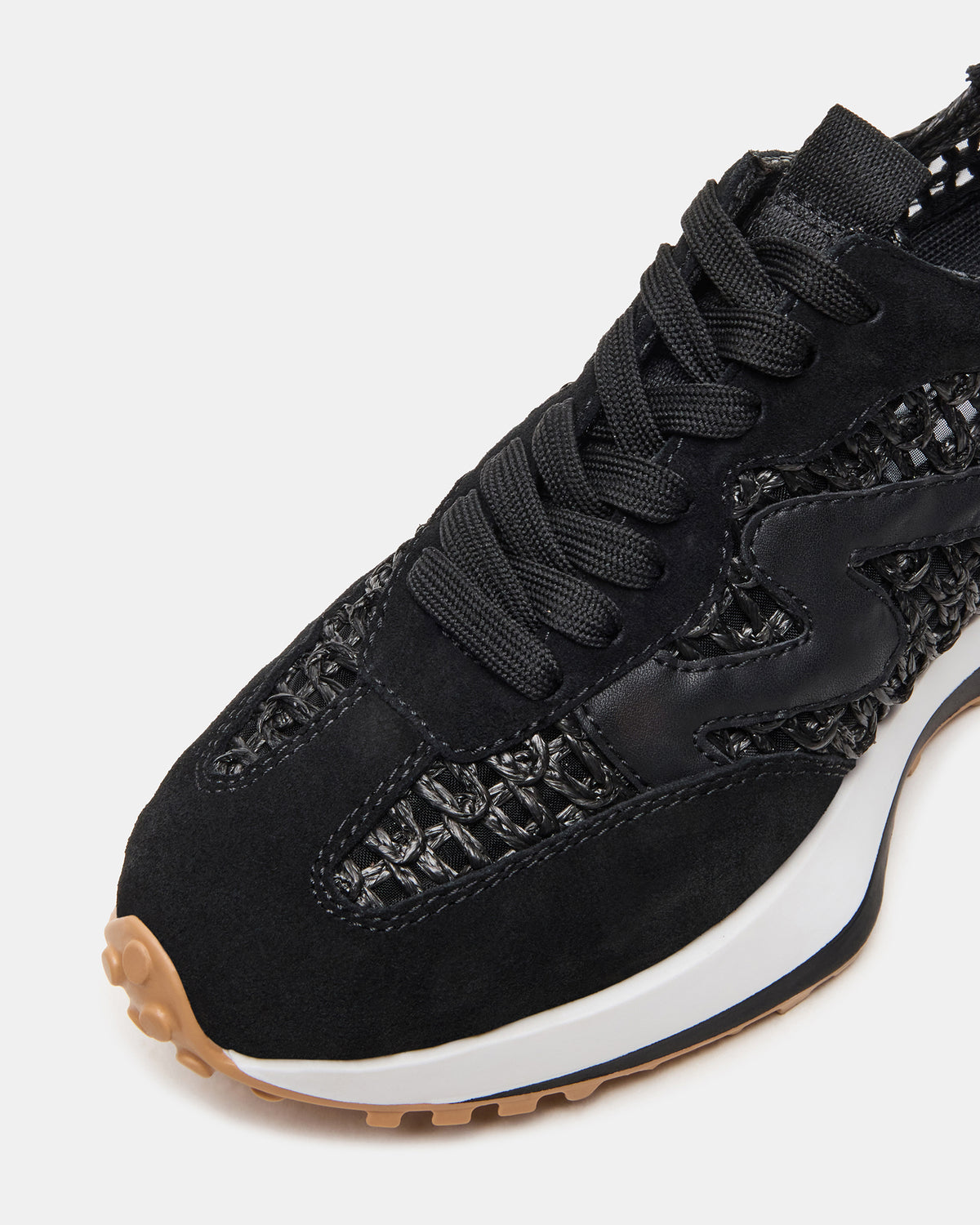 CAMPO Black/Beige Lace-Up Women's Sneaker | Steve Madden on Sale