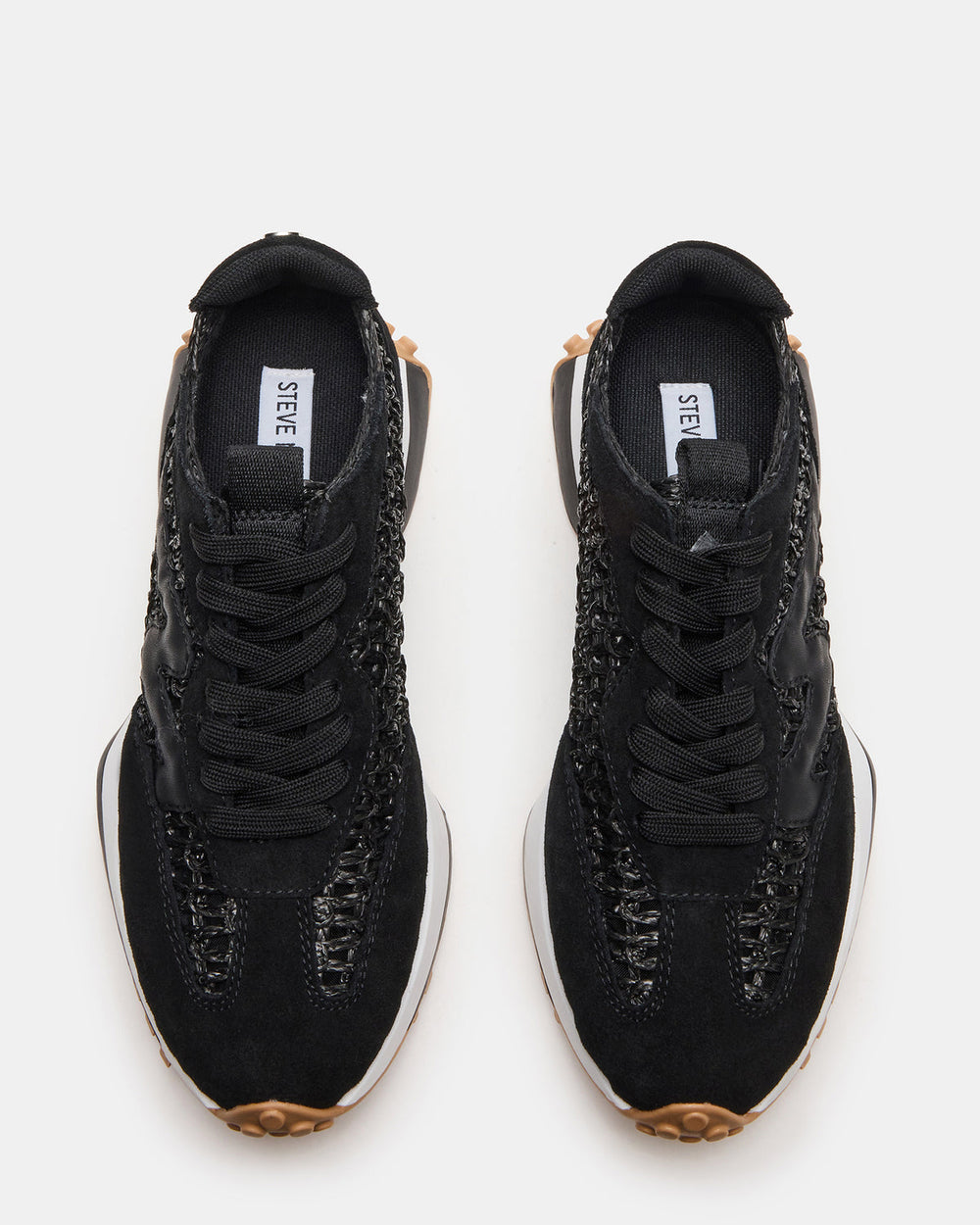 CAMPO Black/Beige Lace-Up Women's Sneaker | Steve Madden on Sale