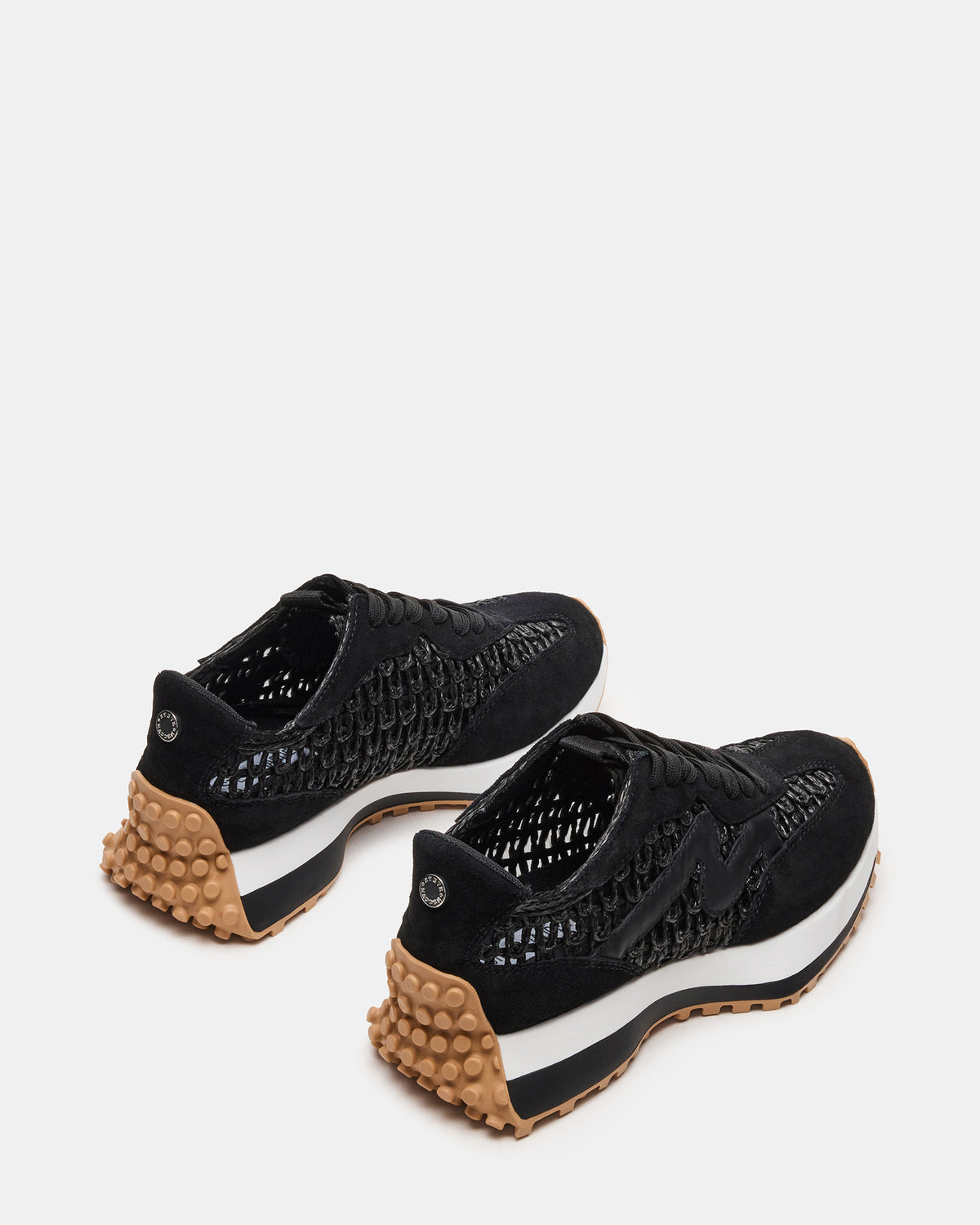 CAMPO Black/Beige Lace-Up Women's Sneaker | Steve Madden on Sale