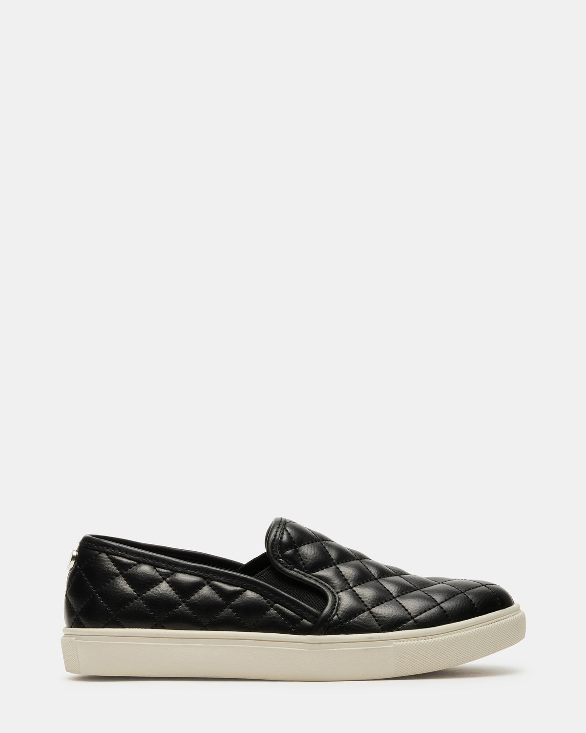 ECENTRCQ Black Leather Women's Slip On Sneakers | Steve Madden online