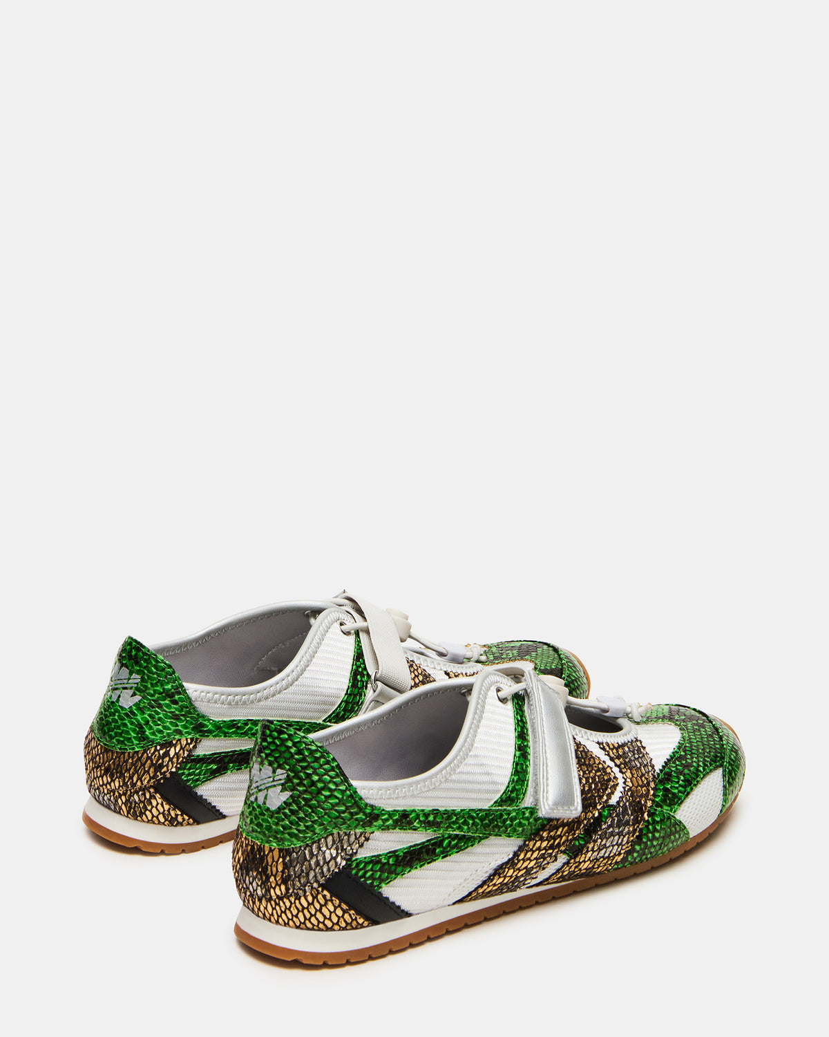 VIPER Green Multi Low-Top Velcro Women's Sneaker | Steve Madden outlet