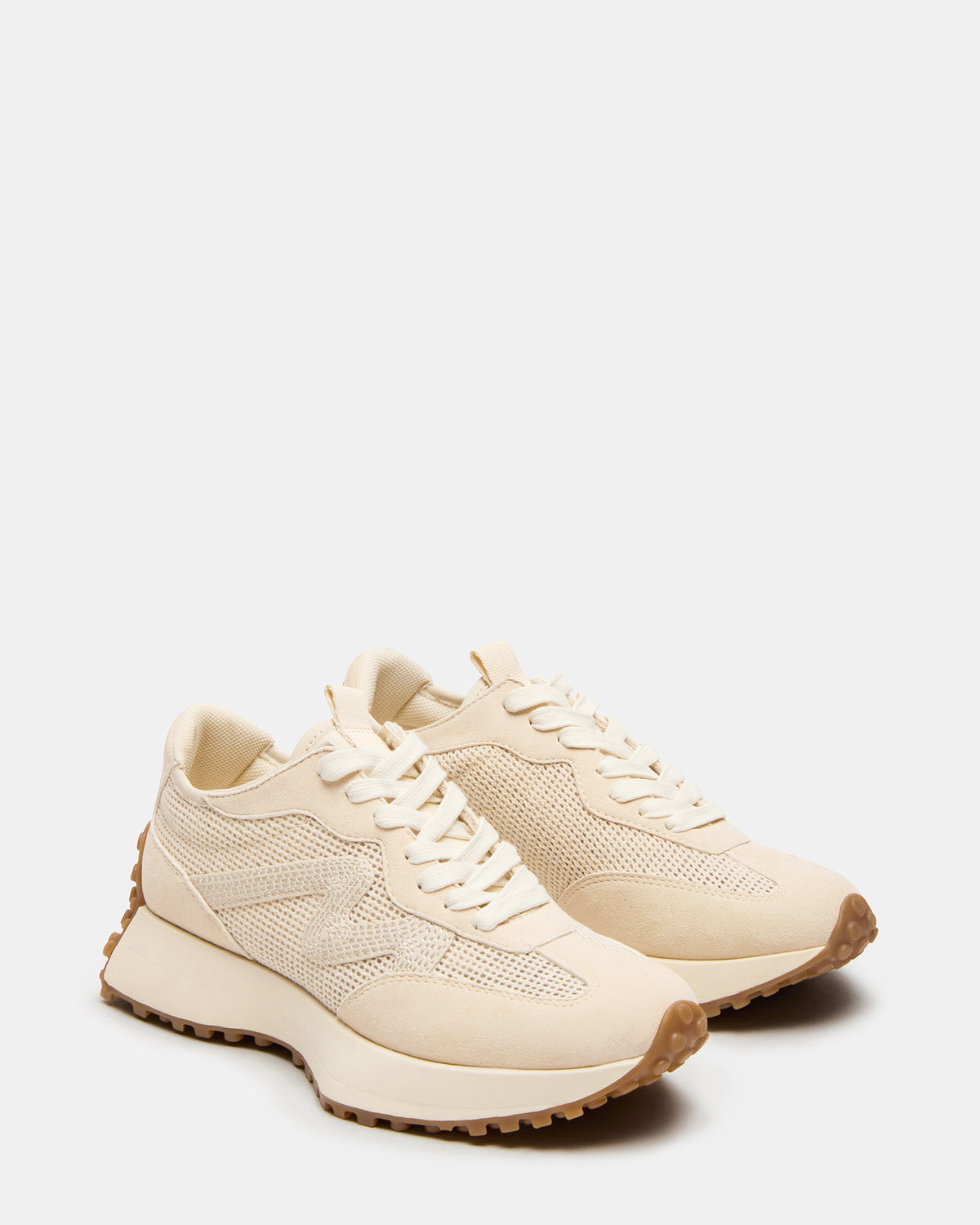 CAMPO Natural Raffia Lace-Up Women's Sneaker | Steve Madden for Sale