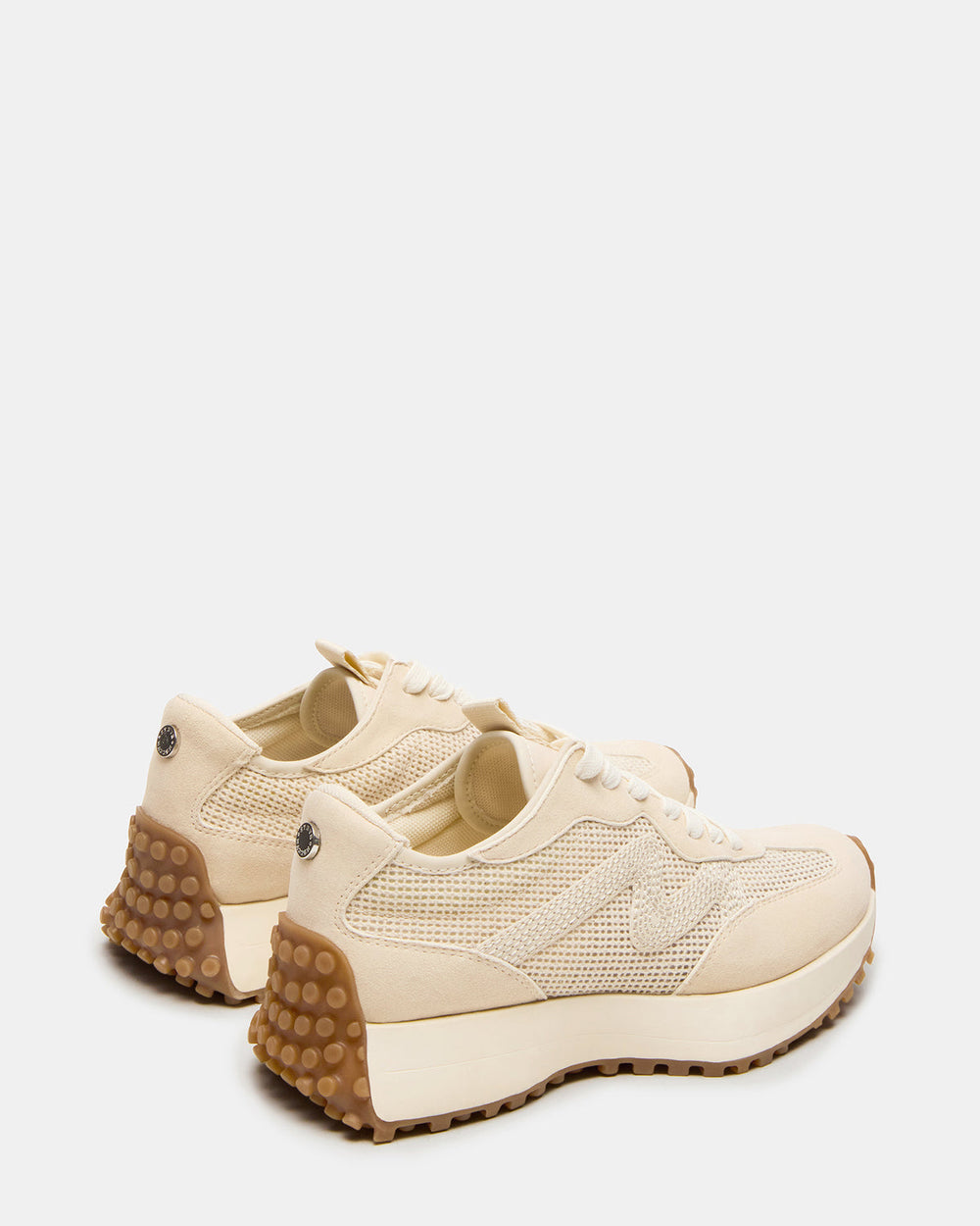 CAMPO Natural Raffia Lace-Up Women's Sneaker | Steve Madden for Sale