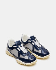 DUSTIN Navy Mesh Lace-Up Low-Top Women's Sneaker | Steve Madden discount