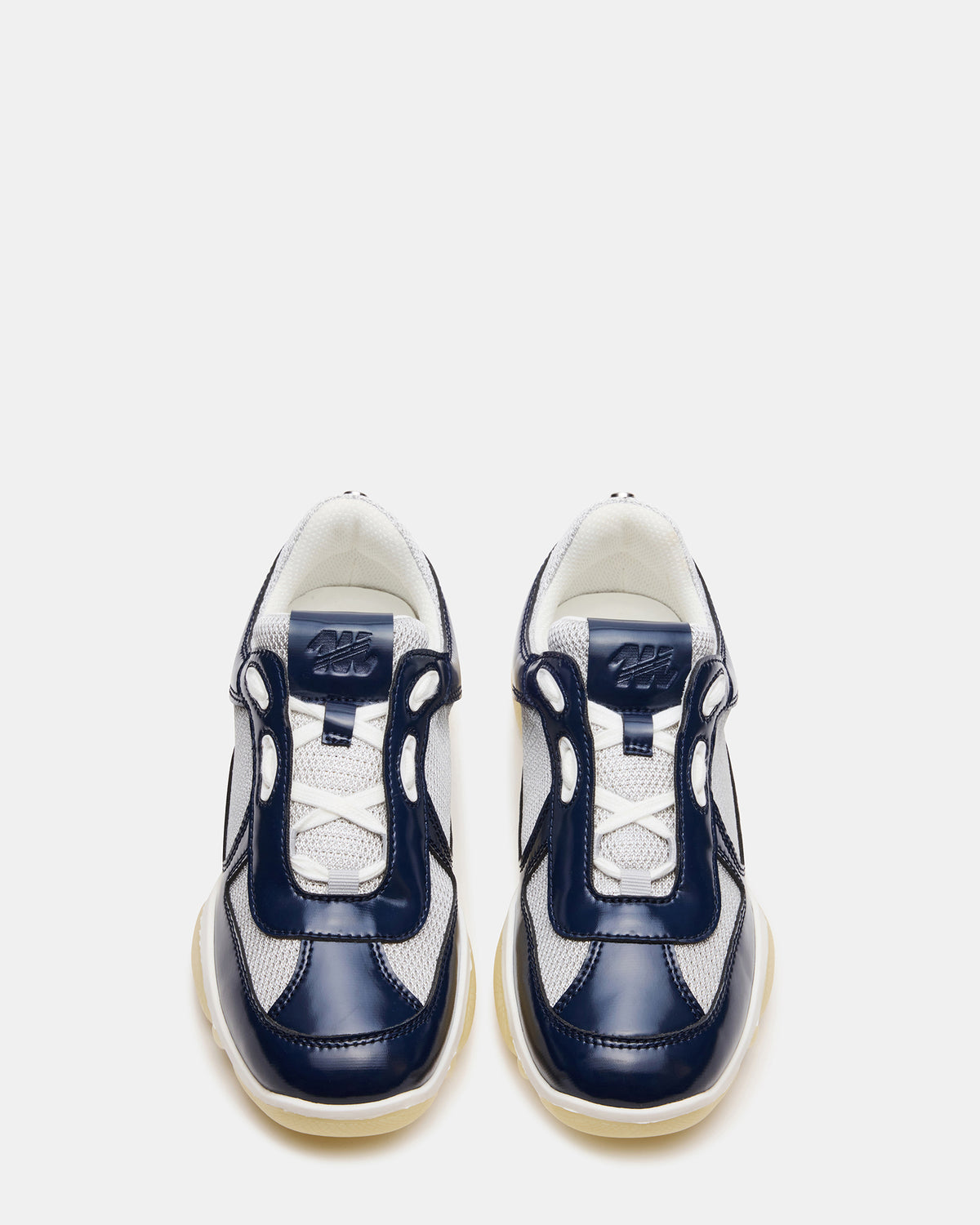 DUSTIN Navy Mesh Lace-Up Low-Top Women's Sneaker | Steve Madden discount