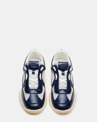 DUSTIN Navy Mesh Lace-Up Low-Top Women's Sneaker | Steve Madden discount